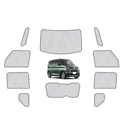 デリカミニ 車中泊 デリカミニ サンシェード 遮光 ヴェルファイア 仮眠 高密度 紫外線カット 断熱 盗難防止 アウトドア 全窓対応 簡単着脱 取付簡単 6層構造 10PCS 2024?現行ts 4d7c2021