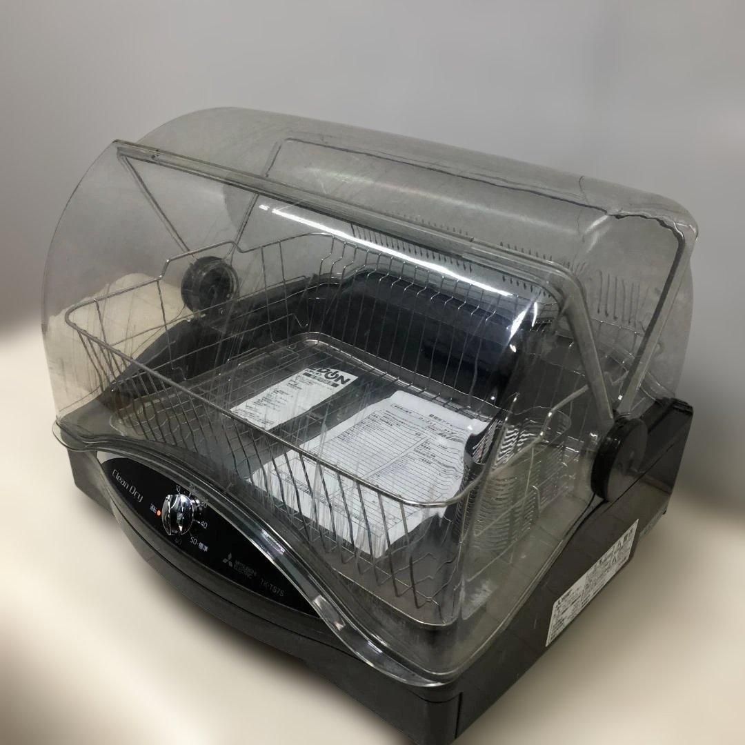 三菱電機 MITSUBISHI TK-TS7S-H 食器乾燥器 キッチンドライヤー Clean Dry 6人用 2020年製 修理済み タイマー交換後未使用保管 ステンレスシンク　112979-1-001