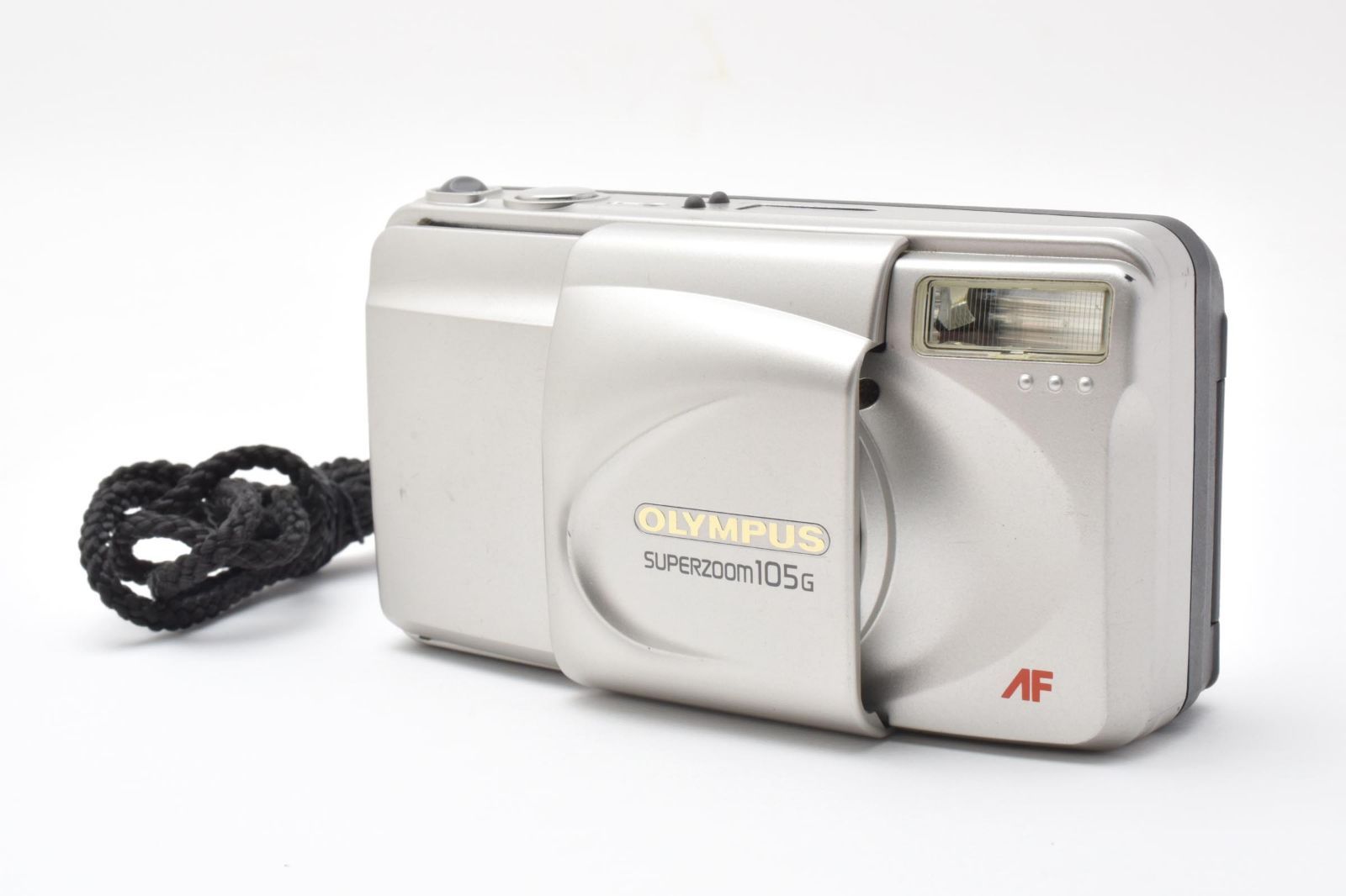 6798 【良品】 Olympus Super Zoom 105G 35mm Point & Shoot Film Camera 動作確認済 オリンパス コンパクトフィルムカメラ