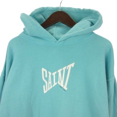 セントマイケル SAINTMICHAEL 23SS SAINT HOODIE ロゴ パーカー 裏起毛 
