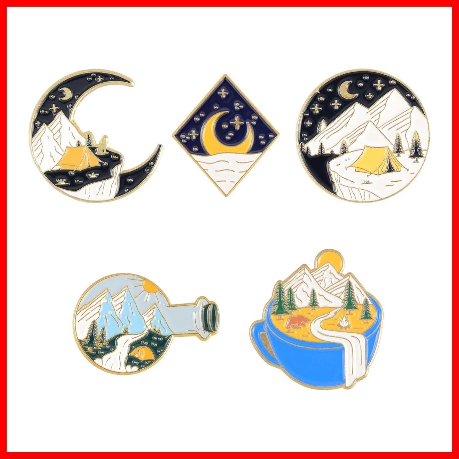 【在庫セール】かわいい タックピン ラペルピン ネクタイピン セット入・ピース 入学式 ピンバッジ 卒業式 友達へのプレゼント ブローチ 保存ケース付き