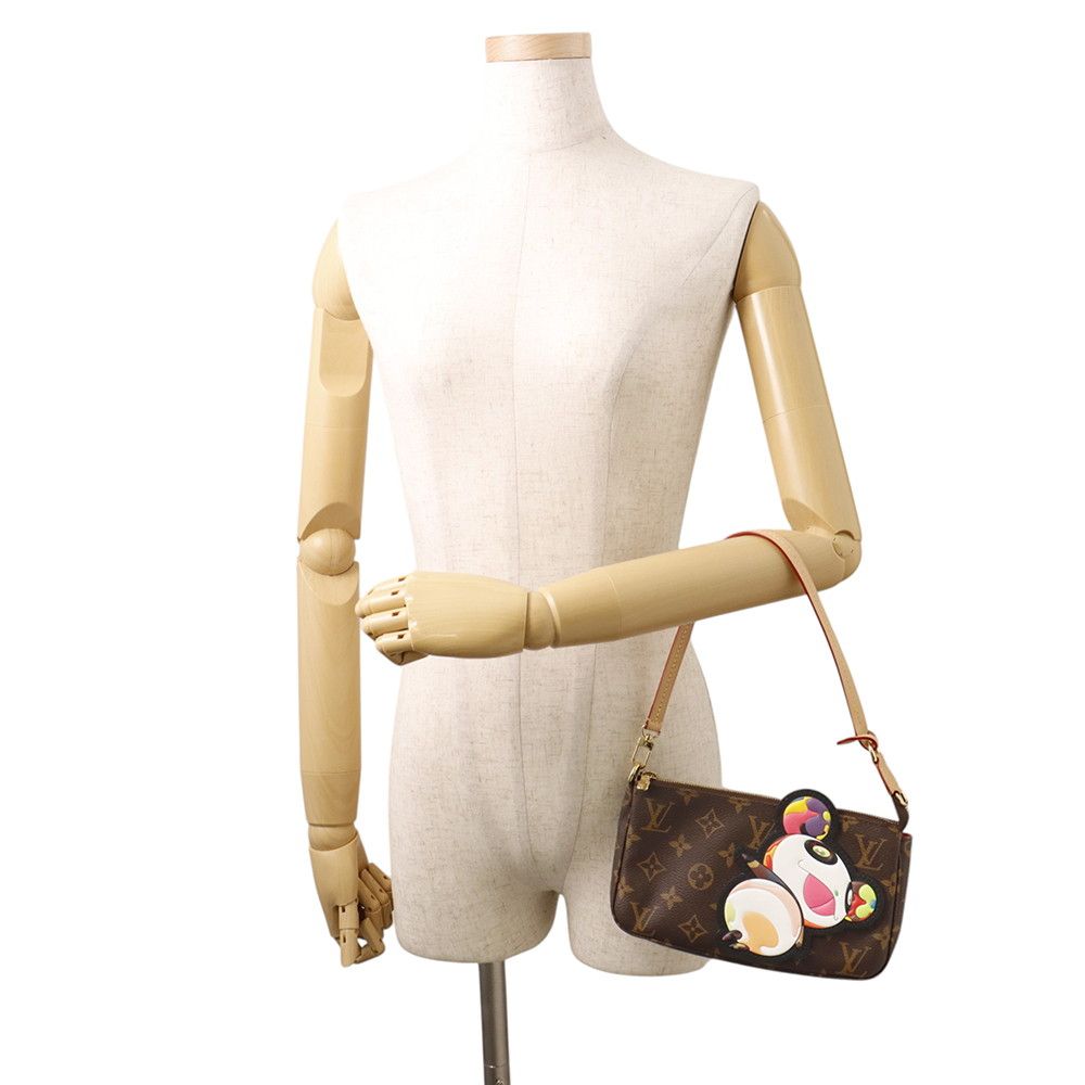 ルイ・ヴィトン ポーチ モノグラム・パンダ LV × TM ポシェット