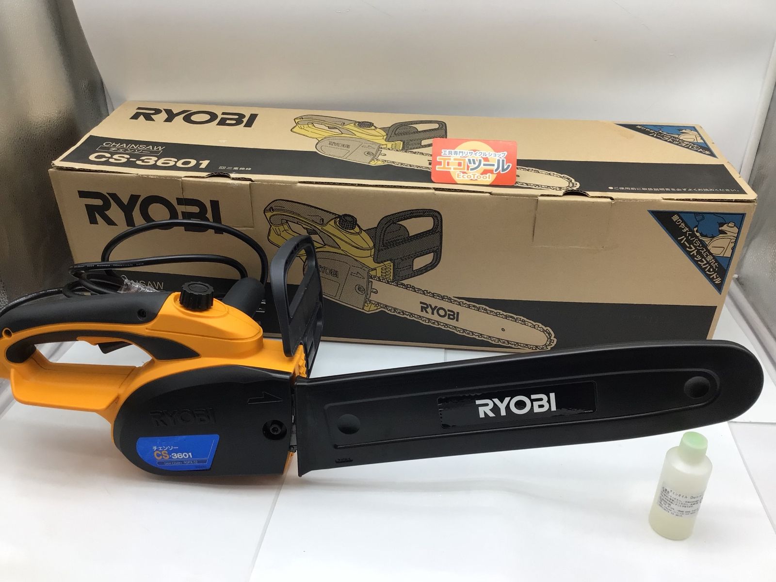 中古品】RYOBI/リョービ CS-3601 〇 チェンソー [IT_3G3U2][知立][M04 