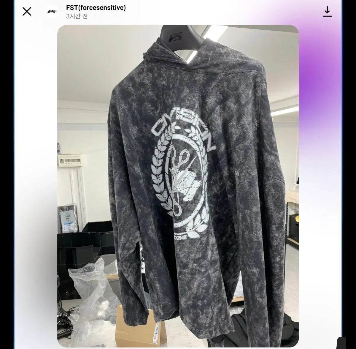 フォースセンス Tシャツ X シービジョン コラボ フード Tシャツ