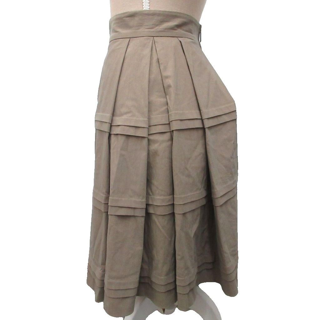 フォクシーニューヨーク FOXEY NEW YORK フレアスカート ひざ丈 38