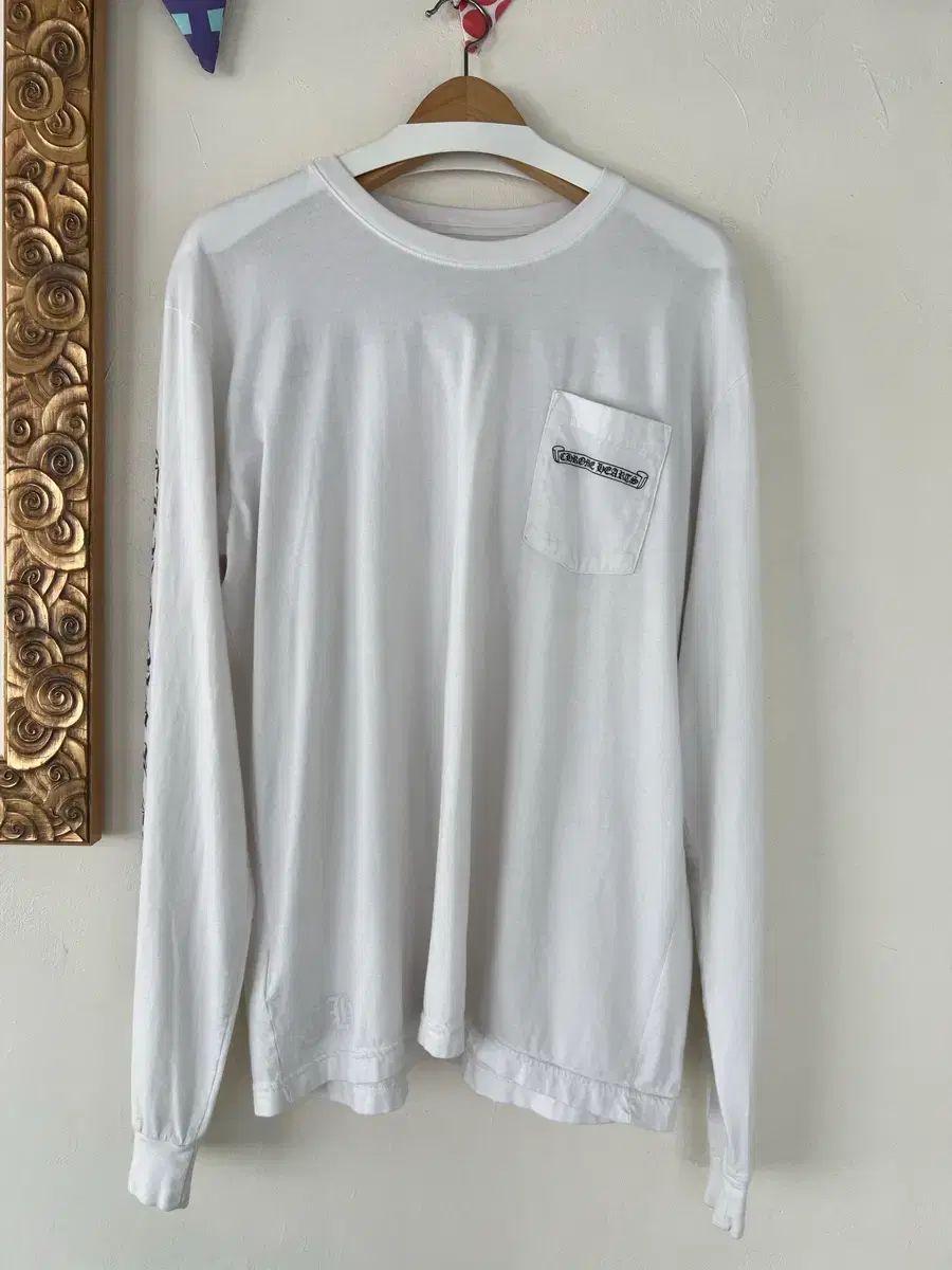 XL クロムハーツ スクロールラベル ロングスリーブ