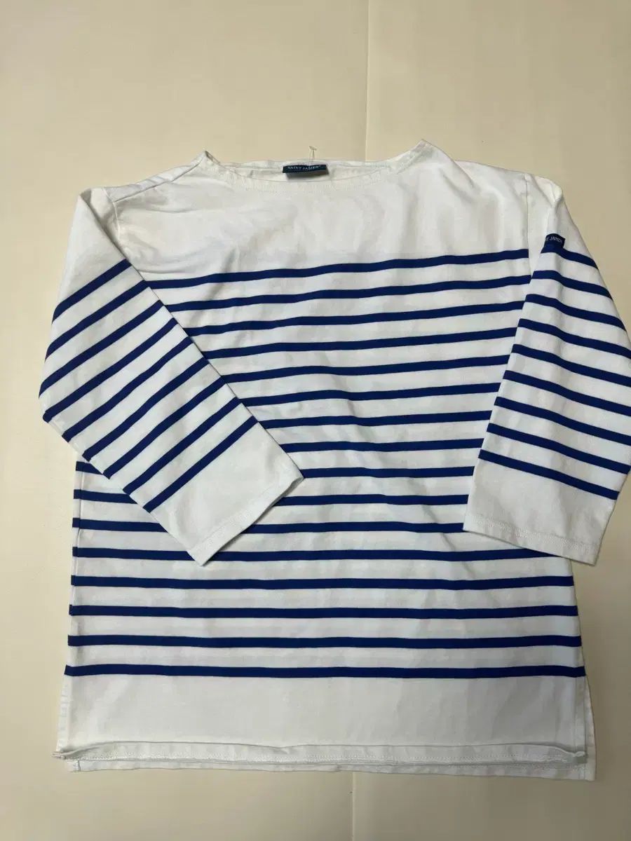 SAINT JAMES(セントジェームス) ナバル 7分Tシャツ (1回着用・出品価格18) (T5 66)