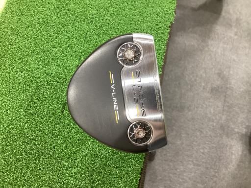 【中古】 オデッセイ STROKE LAB V-LINE 34インチ パター PT STROKE LAB (フレックスその他) メンズ 男性用 右利き 右用 Cランク ゴルフクラブ