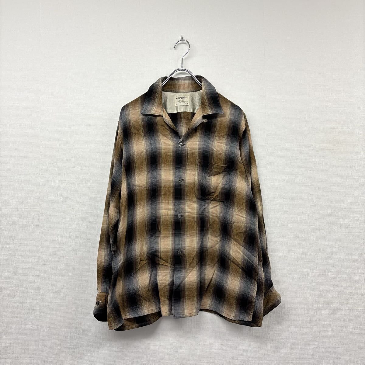 50s ~ 60s 希少 Vintage ARROW CHEVELLA ヴィンテージ アロー レーヨン 