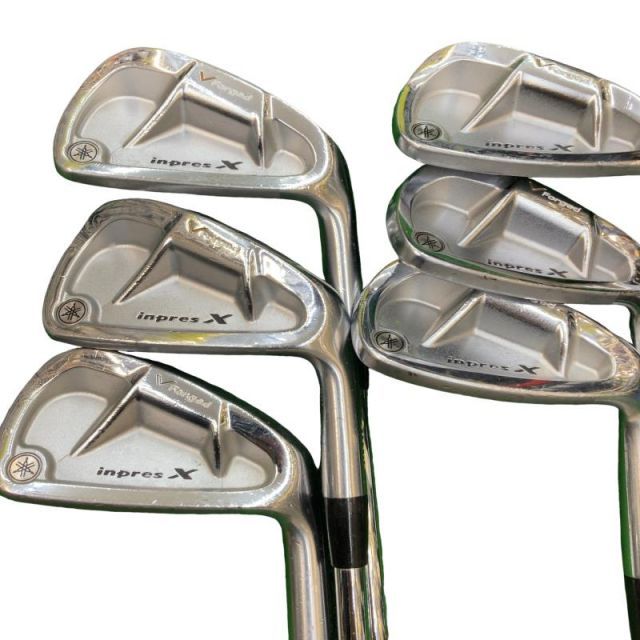 【中古】 ヤマハ inpres X V FORGED(2009) 6S アイアンセット IR NS PRO 950GH (フレックスS) メンズ 男性用 右利き 右用 Dランク ゴルフクラブ