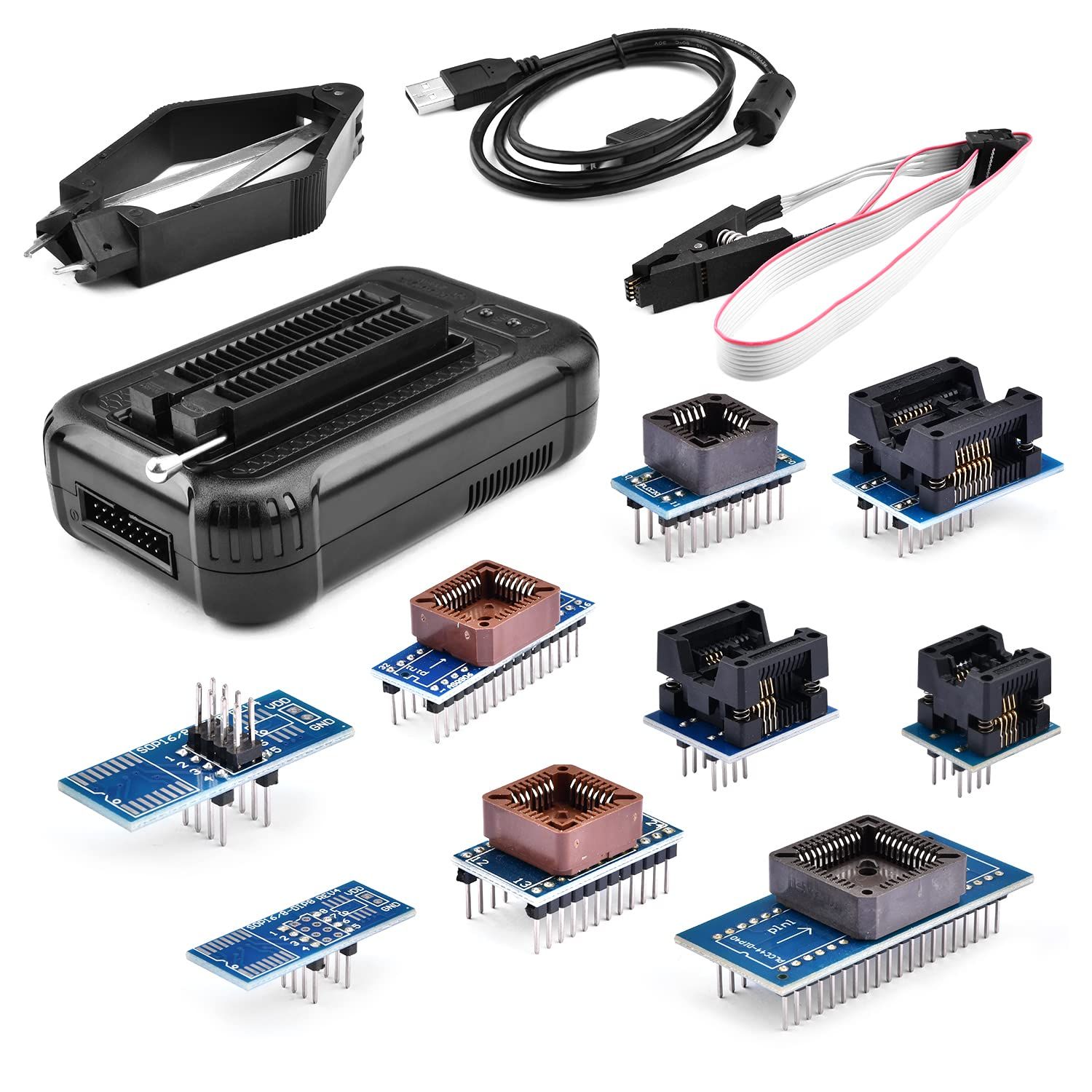 新品 DiyStudio T48 TL866-3G USB2.0高性能 ケーブル付き高速プログラマキット USB2.0 HS 480MHZ 28000 以上の IC をサポートしますDIY電子キット、 AT90 PIC GAL SRAM CMOS、すべてのWi
