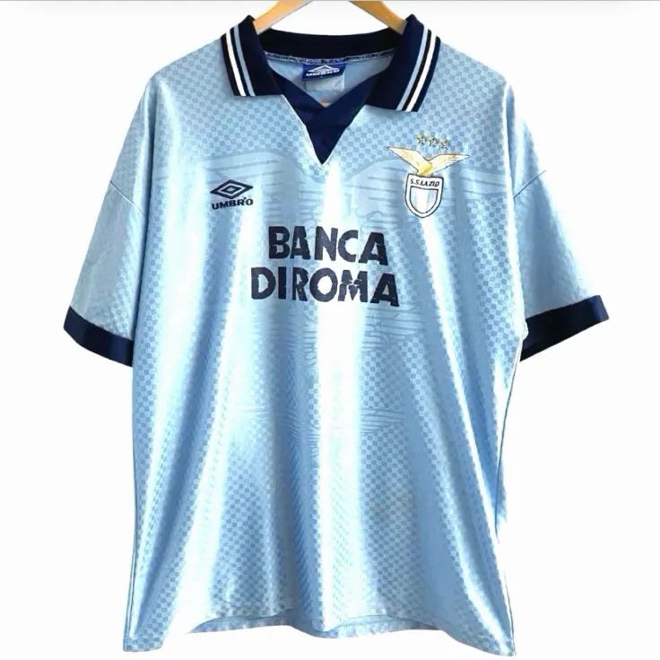 ヴィンテージ 90s UMBRO アンブロ S.S.Lazio ユニフォーム L - メルカリ