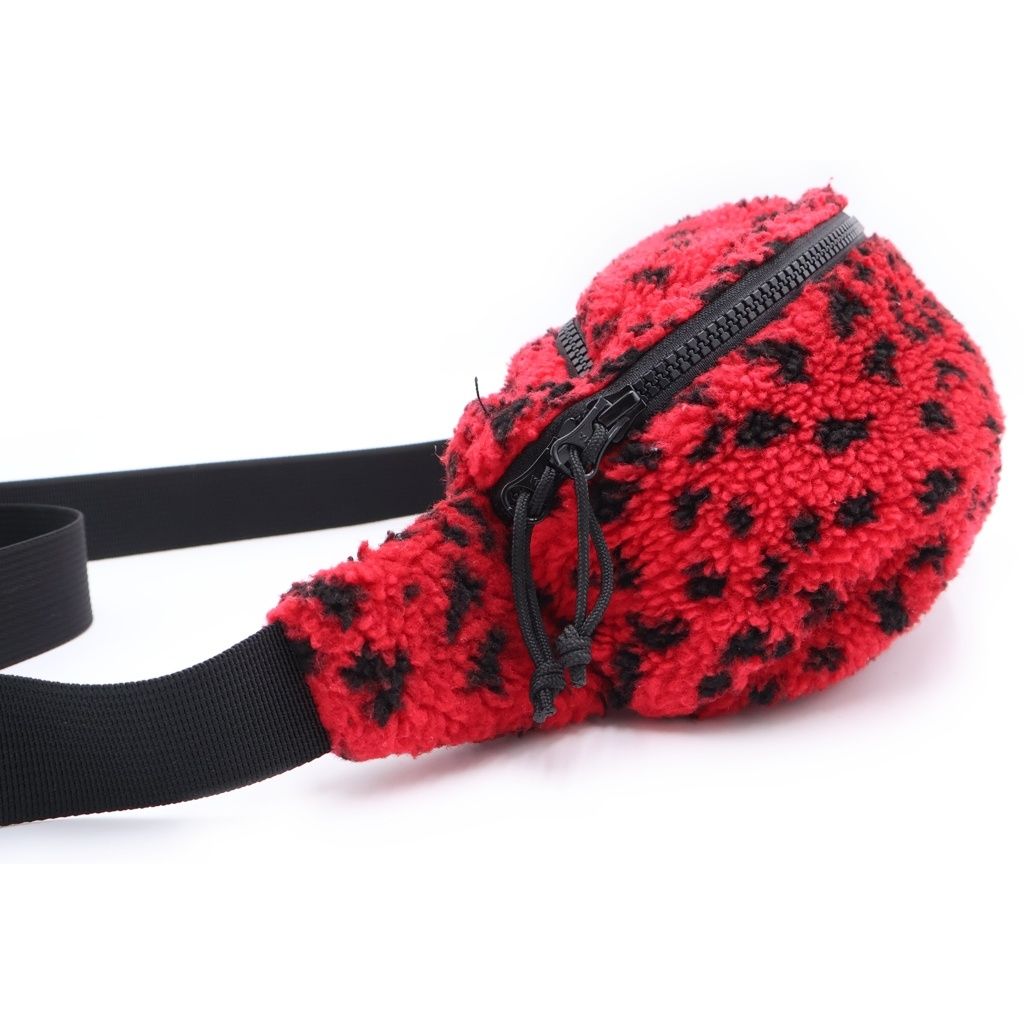SUPREME (シュプリーム) 17AW Leopard Fleece Waist Bag レオパード柄