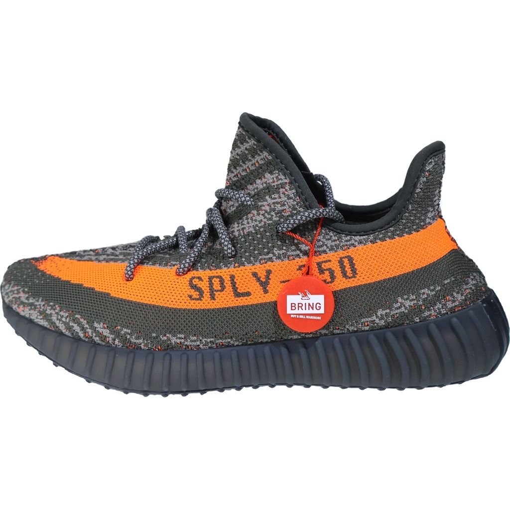 adidas (アディダス) YEEZY BOOST 350V2 CARBON BELUGA イージーブースト カーボンベルーガ ローカットスニーカー グレー/オレンジ US11/29cm HQ7045