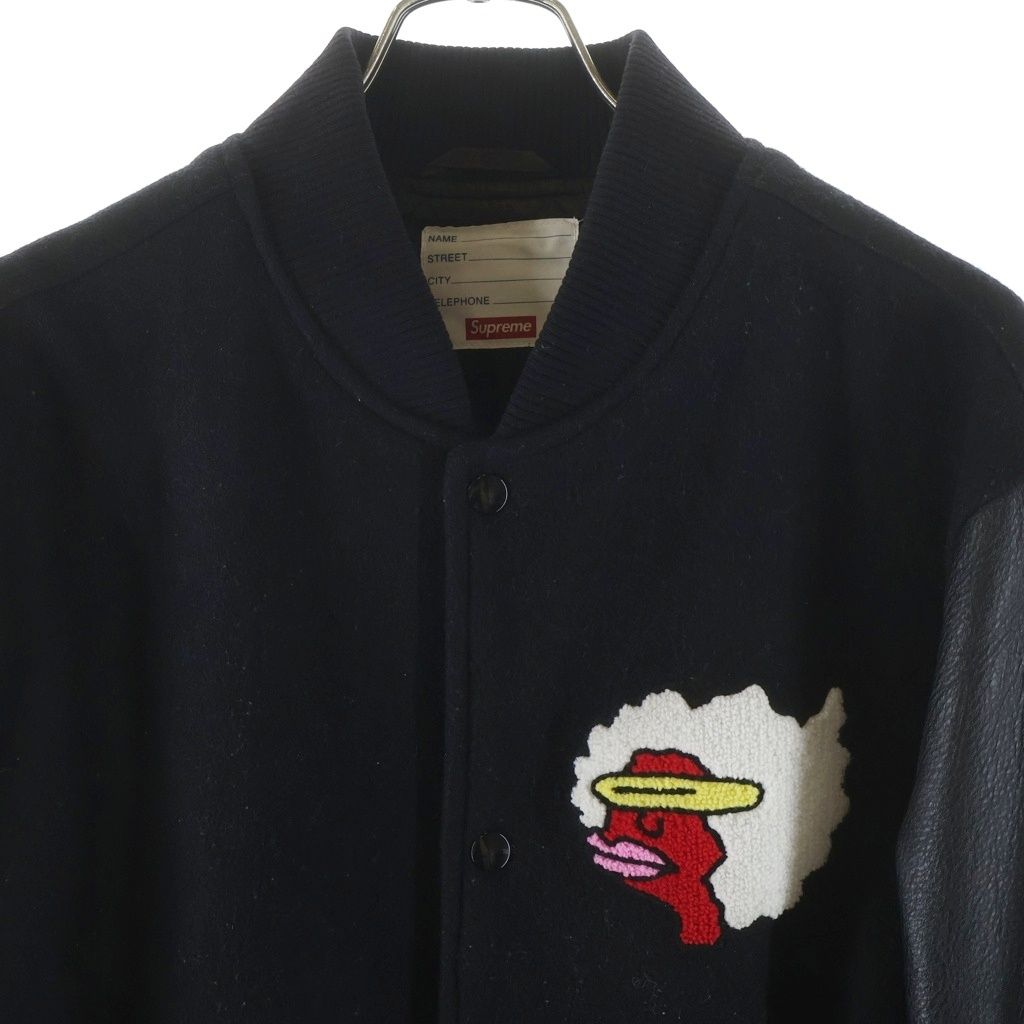 SUPREME (シュプリーム) 17AW Gonz Ramm Varsity Jacket マーク