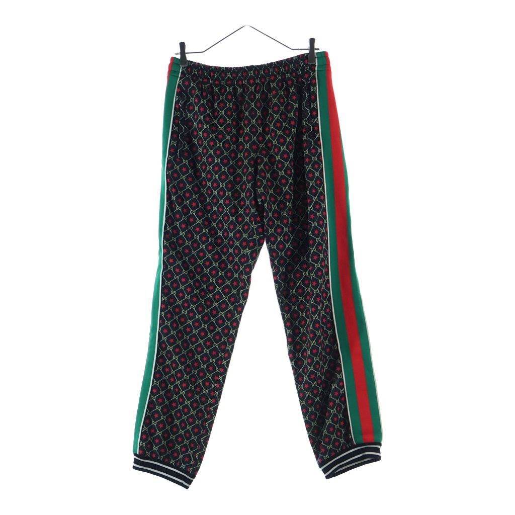 GUCCI (グッチ) 19AW GG Star Jersey Track Pants GGスタートラックパンツ ブラック 575735 XJBA6