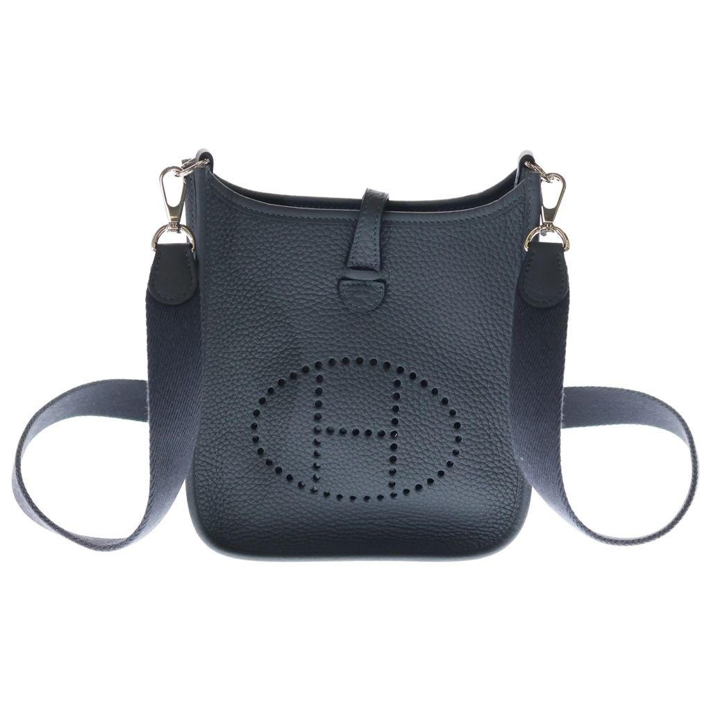 HERMES (エルメス) エヴリンTPM グリスミスティ トリヨンクレマンス シルバー金具 ショルダーバッグ G刻印