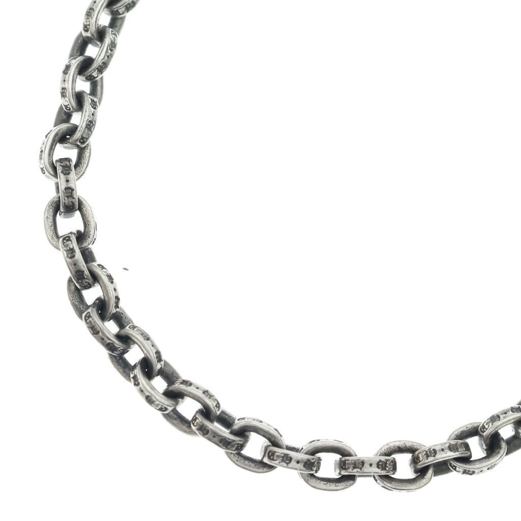 CHROME HEARTS (クロムハーツ) PAPER CHAIN 20 ペーパーチェーンネックレス 20inch シルバーBCA087