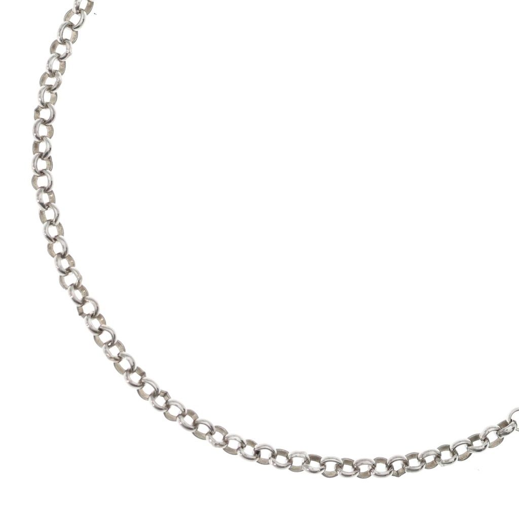 CHROME HEARTS (クロムハーツ) ネックレスチェーン ロールチェーンネックレス シルバー 2353-304-9001-9100