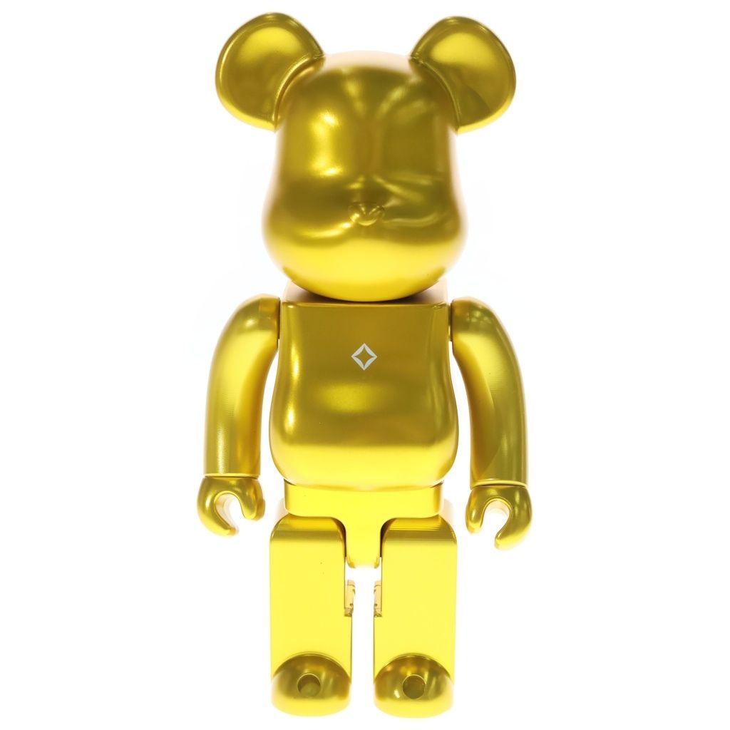 MEDICOM TOY (メディコムトイ) Bearbrick 15th Anniversary Helinox 400% ベアブリック アニバーサリー ヘリノックス フィギュア 人形 ゴールド