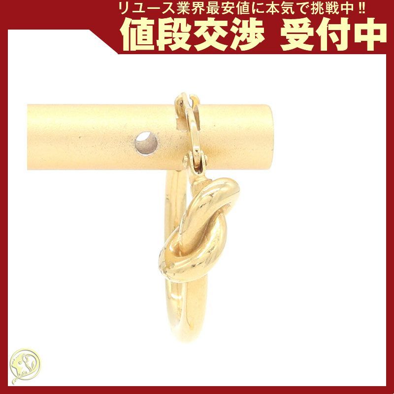 セリーヌ ピアス ノット スモールフープ ゴールド 中古