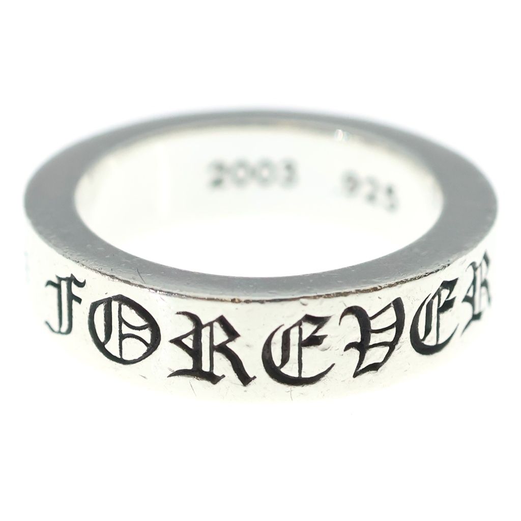 CHROME HEARTS (クロムハーツ) 6mm SPACER FOREVER 6mmスペーサーリング フォーエバーシルバーBCA337