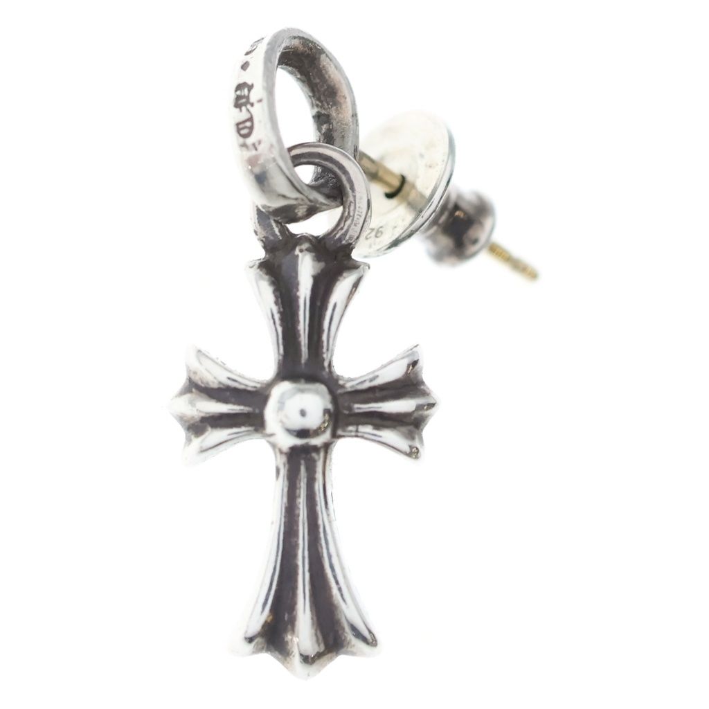 CHROME HEARTS (クロムハーツ) BBY F PPRCHN ベイビーファットクロス ドロップピアス シルバー BCA090 108,900円