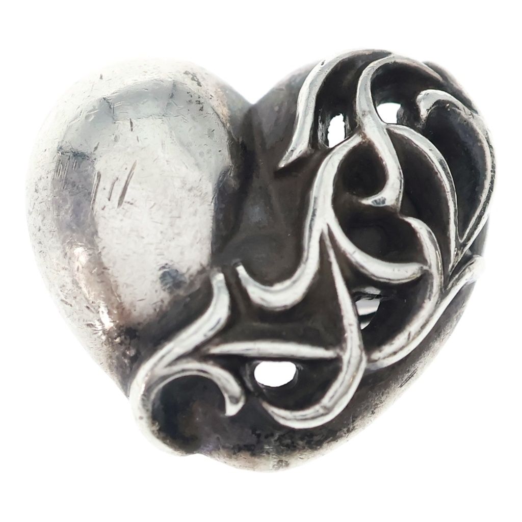 CHROME HEARTS (クロムハーツ) HAIRBAND HEART ハートボール ヘアバンド コンチョ シルバー