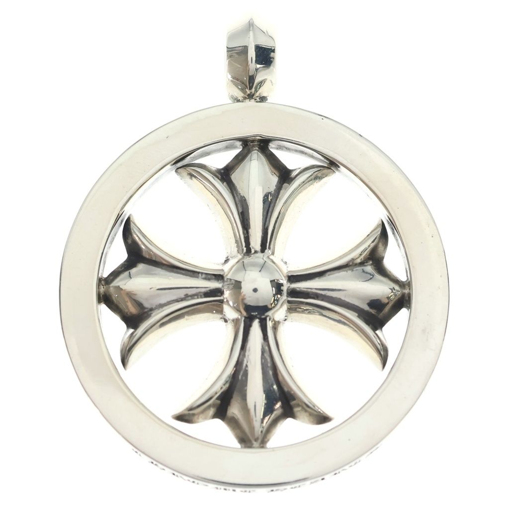CHROME HEARTS (クロムハーツ) CH PLUS MEDALION CHプラスメダリオン ペンダントトップ シルバー BCA222