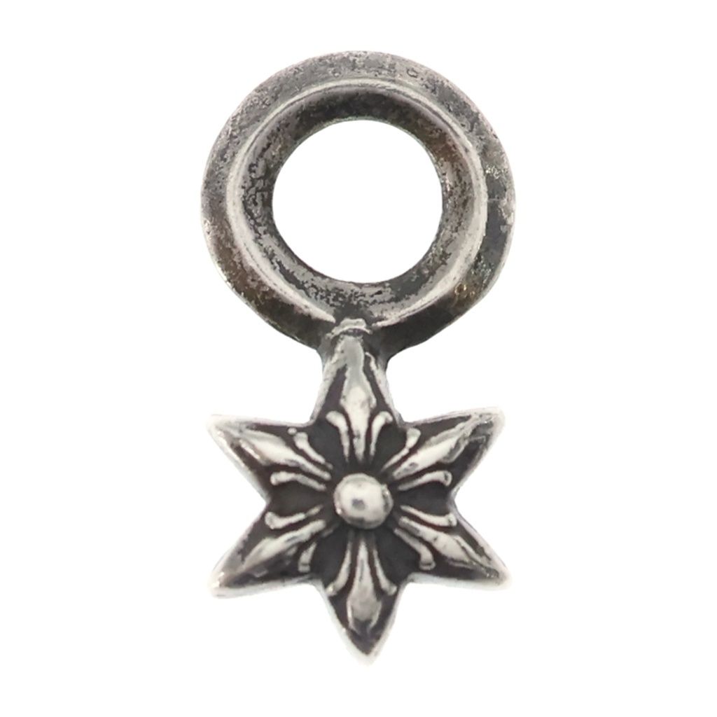 CHROME HEARTS (クロムハーツ) 6POINT STAR CHARM 6ポイントスタースタックチャーム ペンダントトップ シルバー