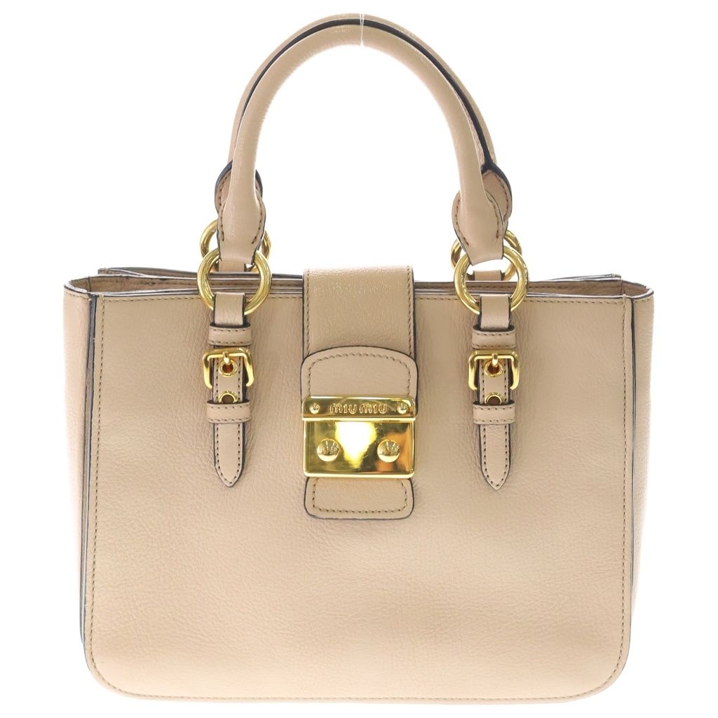 miu miu Madras マドラス 2WAY ハンドバッグ ショルダーバッグ ミュウ 