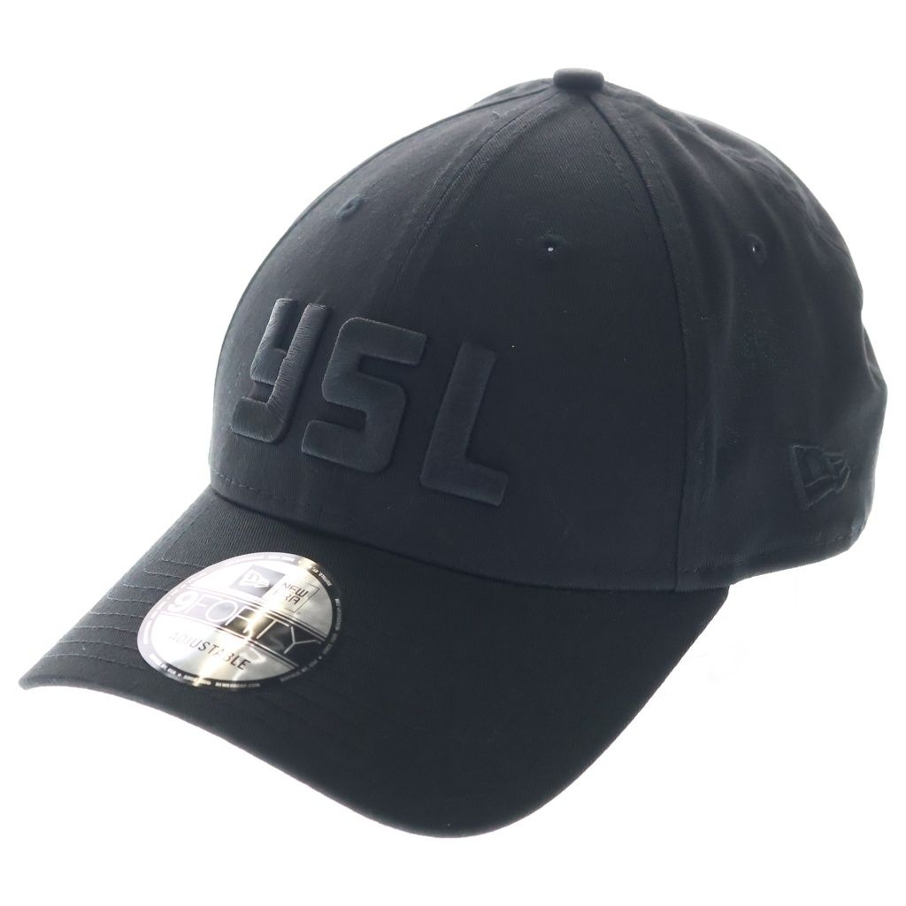 SAINT LAURENT サンローラン ニューエラ 9FORTY 黒キャップ NEW ERA