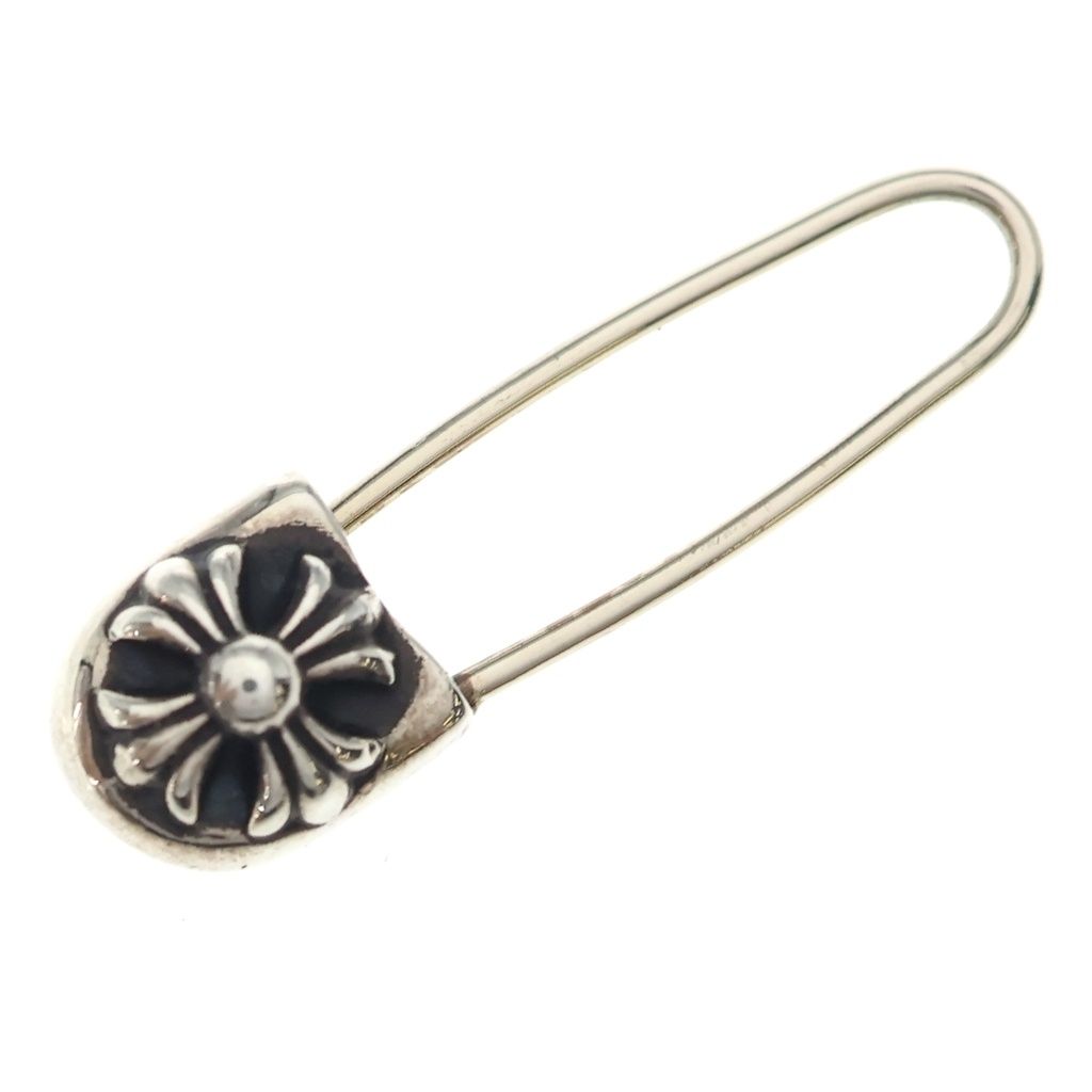 CHROME HEARTS (クロムハーツ) ER SAFETY PIN セーフティピン シルバーピアス