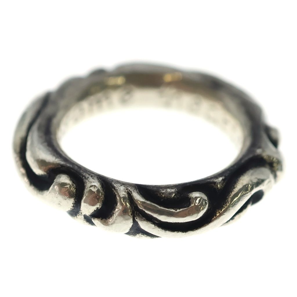 CHROME HEARTS (クロムハーツ) SCRL BAND スクロールバンド リング シルバー BCA351
