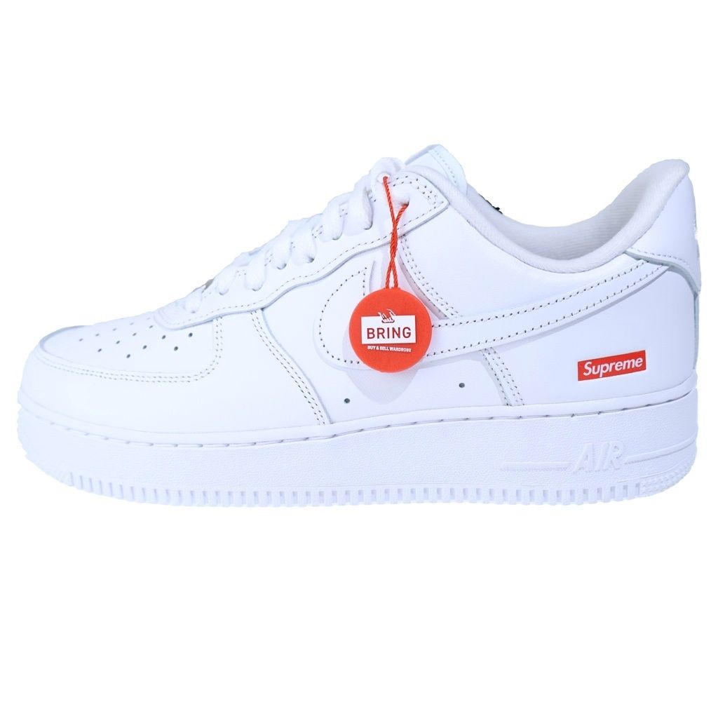 SUPREME (シュプリーム) ×NIKE AIR FORCE 1 LOW CU9225-100 ナイキ エア フォース 1 ローカットスニーカー ホワイト US9/27cm