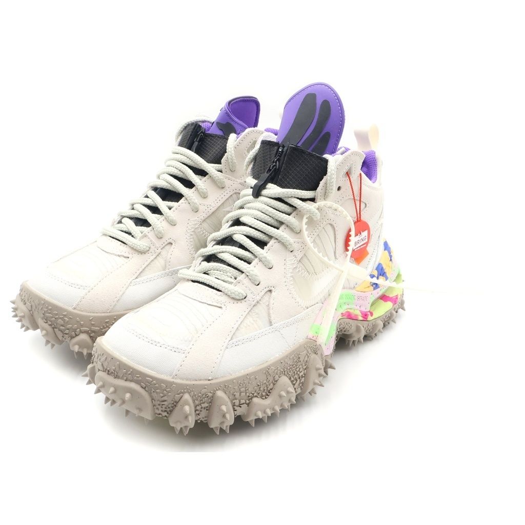 オフホワイト×ナイキ テラフォーマ サミットホワイト&サイキックパープル NIKE (ナイキ) × Off-White Air Terra Forma Summit White and PSYCHIC