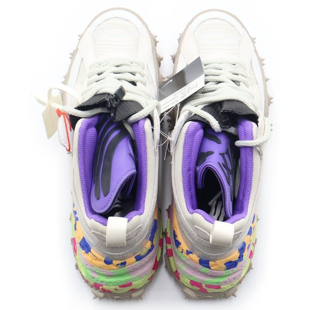 オフホワイト×ナイキ テラフォーマ サミットホワイト&サイキックパープル NIKE (ナイキ) × Off-White Air Terra Forma Summit White and PSYCHIC