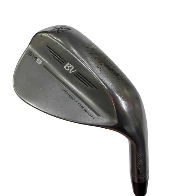 【中古】 タイトリスト VOKEY SPIN MILLED SM9 ツアークロム 52°/08°F ウェッジ WG Dynamic Gold (フレックスS) メンズ 男性用 右利き 右用 Cランク ゴルフクラブ