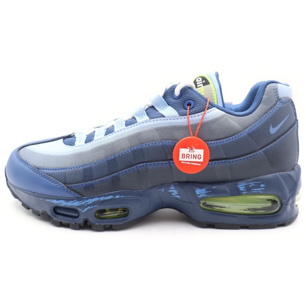 NIKE (ナイキ) ×遊戯王 Air Max 95 Air Muscle/Joey エアマックス95 エアマッスル/ジョーイ ローカットスニーカー ブルー US9/27cm II7404-400
