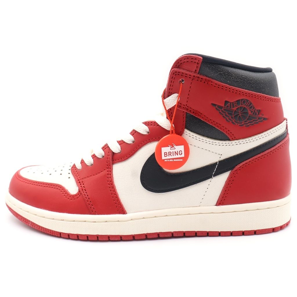NIKE (ナイキ) AIR JORDAN 1 LOST & FOUND CHICAGO エアジョーダン1 ロスト ファウンド シカゴ ハイカットスニーカー ホワイト/レッド/ブラック US9/27.0cm DZ5485-612