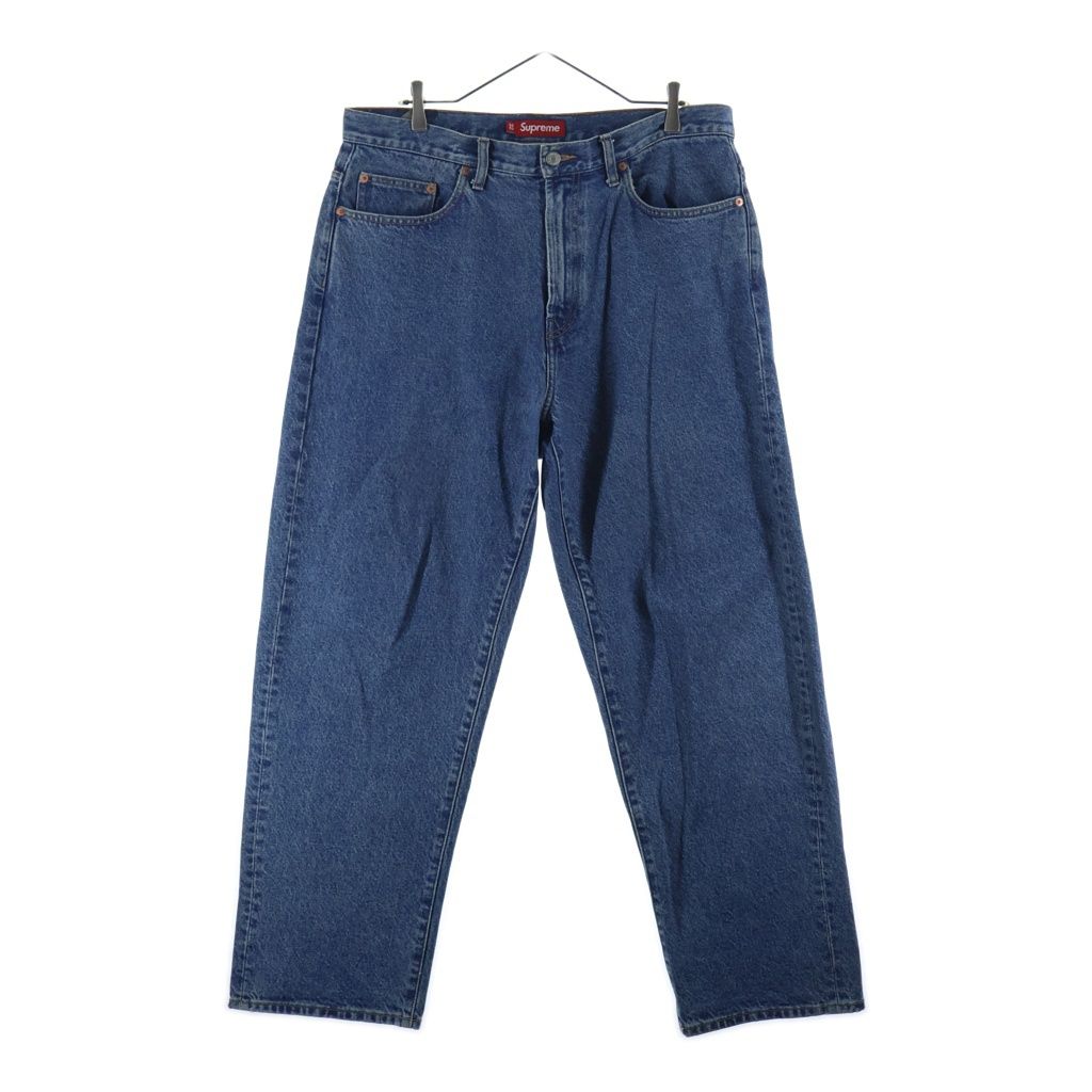 SUPREME (シュプリーム) 23AW Baggy Jean Washed Indigo ウォッシュド加工 バギージーンズ デニムパンツ インディゴ