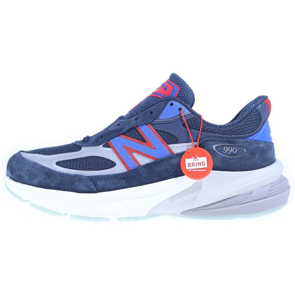 New Balance (ニューバランス) ×KITH キス U990KR6 スエード ローカットスニーカー ネイビー US10/28cm