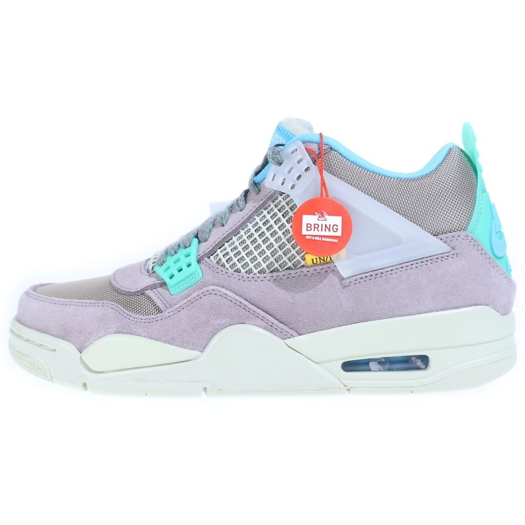 NIKE (ナイキ) ×UNION Air Jordan 4 SP Taupe Haze DJ5718-242 エアジョーダン4 SP トープヘイズ ローカットスニーカー US9.5/27.5cm グレー/ブルー