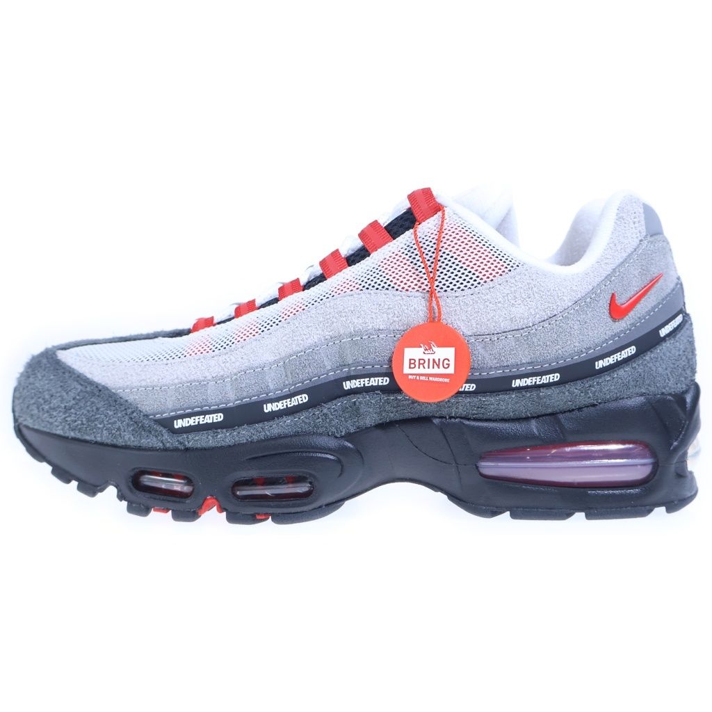 NIKE (ナイキ) ×UNDEFEATED Air Max 95 SP Fire Red Tokyo Exclusive 600 pairs IB4523-003 エアマックス95 SP ローカットスニーカー