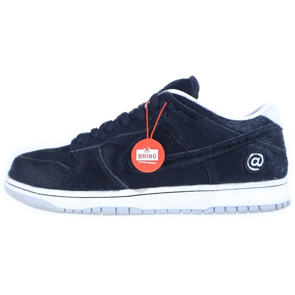 NIKE SB (ナイキエスビー) ×MEDICOM TOY DUNK LOW OG QS BE@RBRICK メディコム トイ ダンク オージー ベアブリック ローカットスニーカー ブラック US9/27cm CZ5127-001
