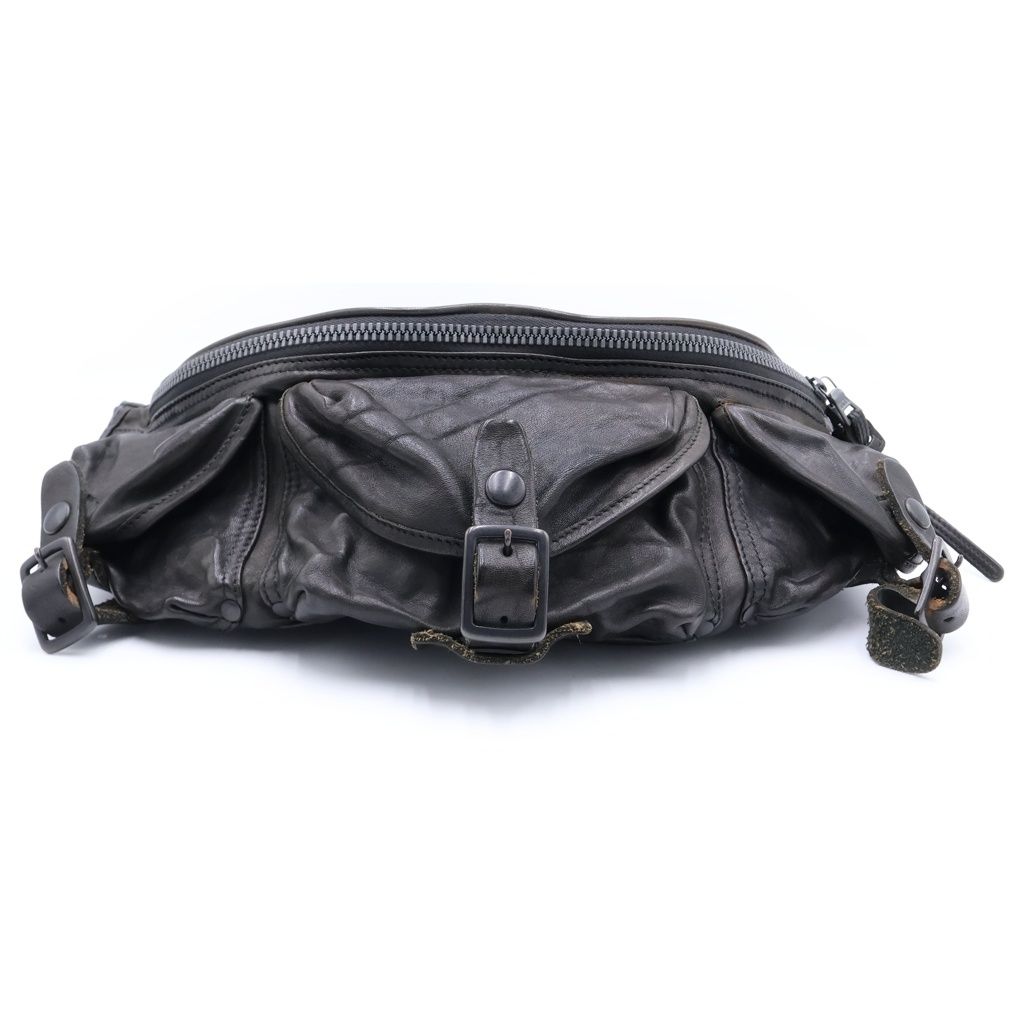 BACK LASH (バックラッシュ) DOUBLE SHOULDER GARMENT-DYED 3PIN-BELT