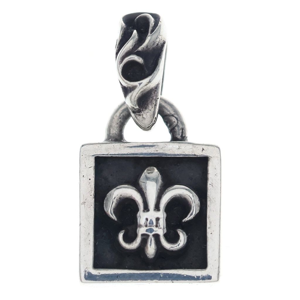 CHROME HEARTS (クロムハーツ) FRAMED BS FLUER フレームドBSフレア チャーム ペンダントトップ シルバー BCA270