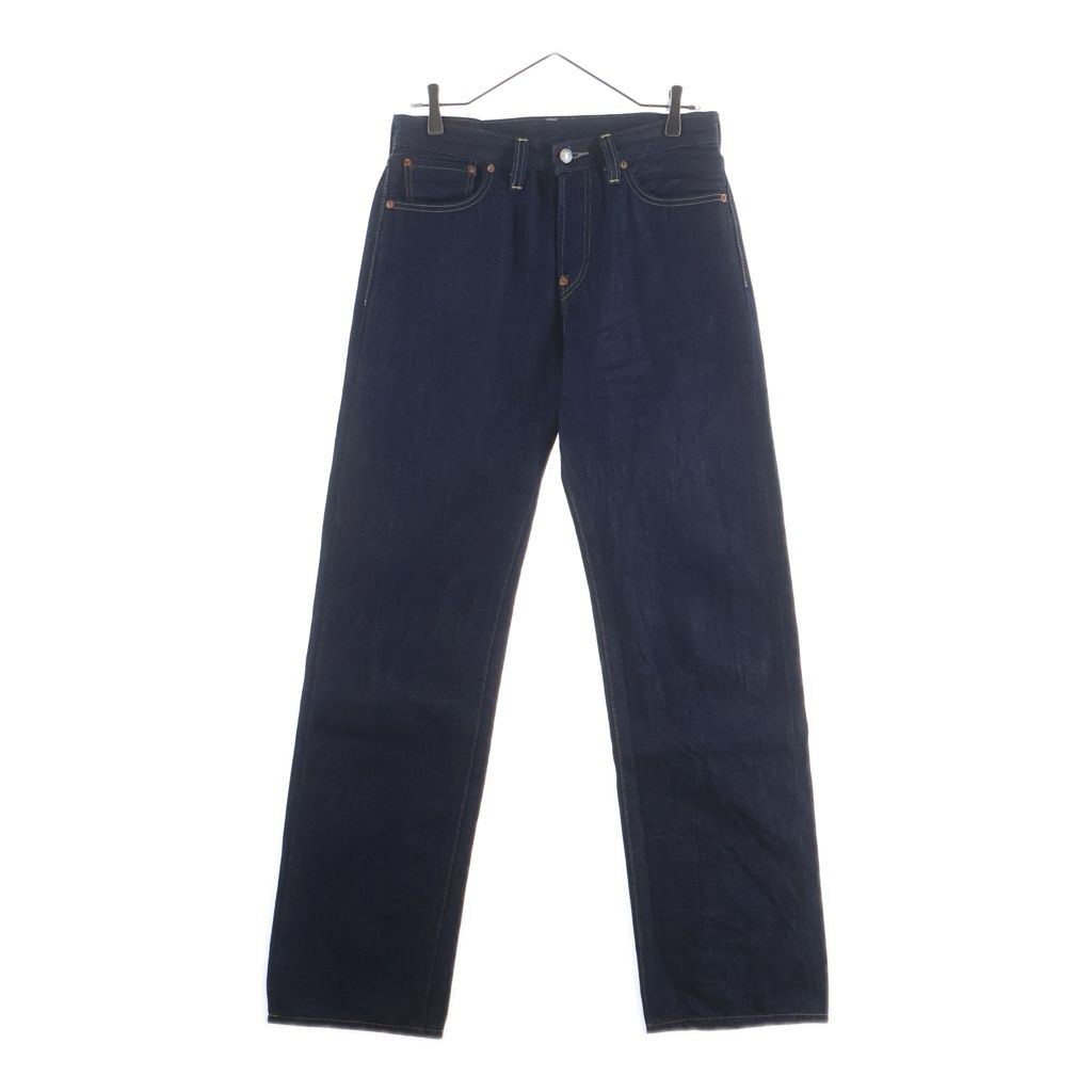 Levi's (リーバイス) 501XX ボタン裏3015 BIGE 復刻 シンチバック 革パッチ 隠しリベット ボタンフライ デニムパンツ インディゴ S110782