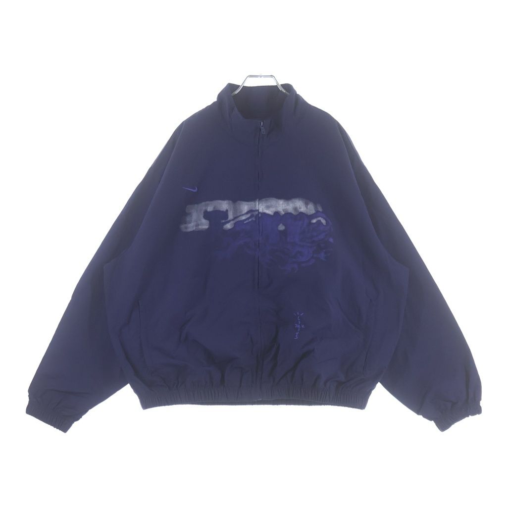 NIKE (ナイキ) × fragment design × カクタスジャック × フラグメント TOKYO WINDBREAKER ZIP JACKET ナイロンジップアップジャケット ISTS-FD-NK-WN01 ネイビー