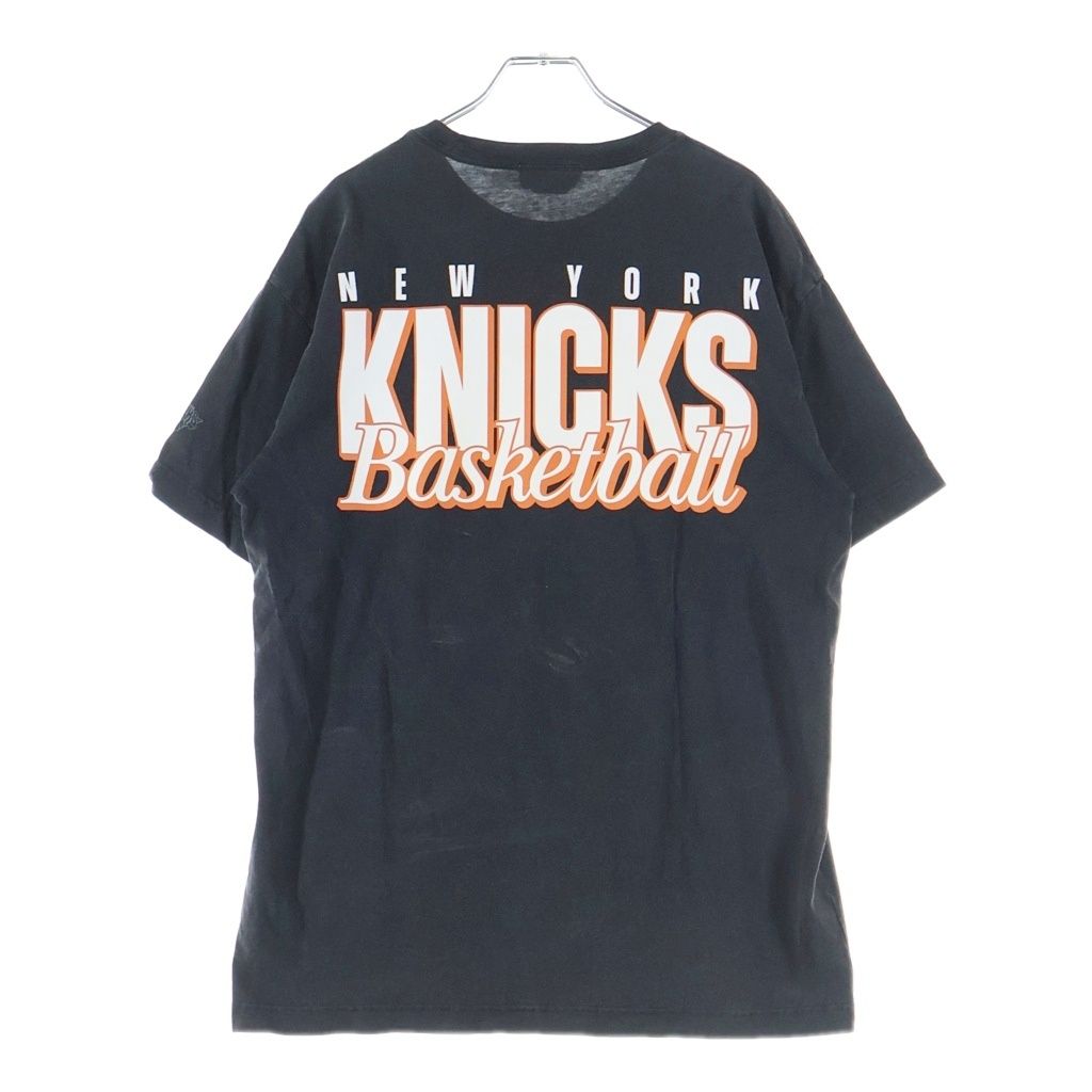 KITH (キス) New York Knicks Classic Vintage Tee ニューヨーク ニックス クルーネック半袖Tシャツ ブラック KHM032928